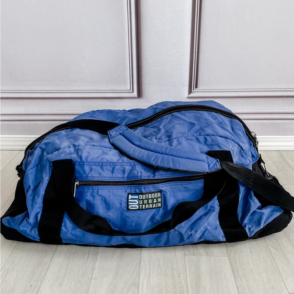 Blue Duffel Bag